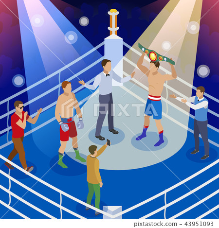 Isometric Box Competition Composition 43951093