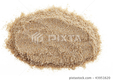 Pile of sand isolated on white background Pile of sand isolated on white background 43951620