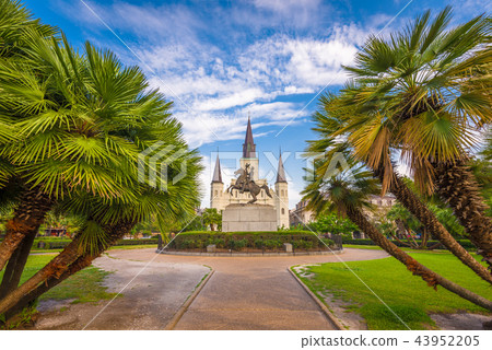 New Orleans, Louisiana, USA at Jackson Square New Orleans, Louisiana, USA at Jackson Square 43952205
