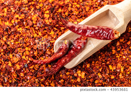 dry hot peppers closeup texture dry hot peppers closeup texture 43953681