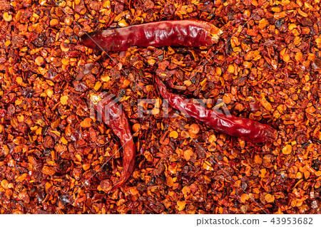dry hot peppers closeup texture dry hot peppers closeup texture 43953682