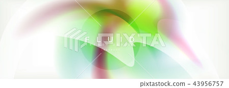 Background abstract holographic fluid colors wave design 43956757