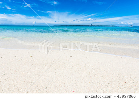 Beach of Okinawa Minnajima 43957866