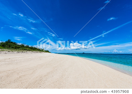 Beach of Okinawa Minnajima 43957908