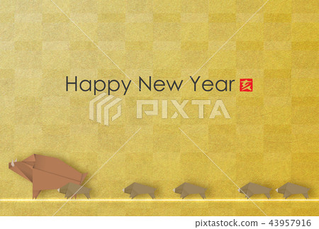 2019 Year's card 2019 Year's card 43957916