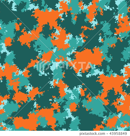 Fashion camo. Colorful camouflage vector... - Stock Illustration ...