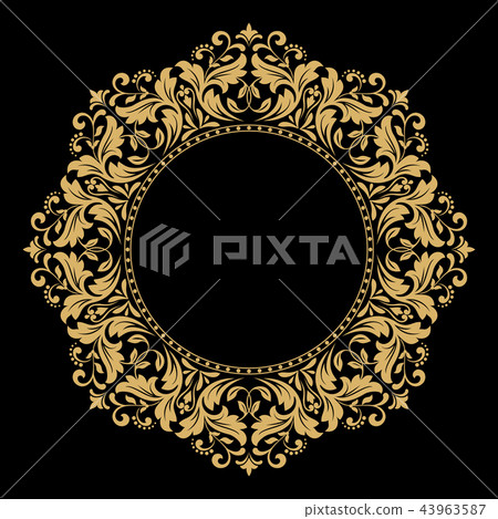 Decorative frame. Elegant element for design Decorative frame. Elegant element for design 43963587