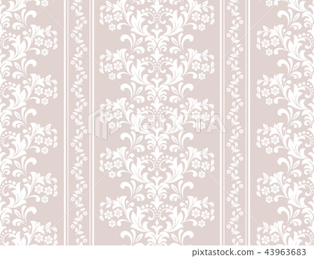 Wallpaper in the style of Baroque. A seamless  43963683