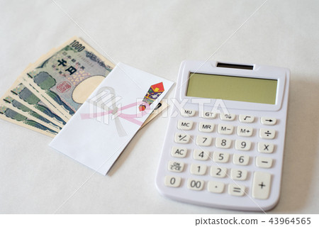 金錢/非凡收入/慶祝/新年禮物 43964565