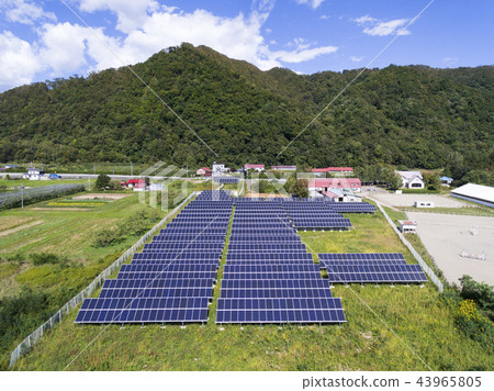 Solar power generation (air shoot) 43965805