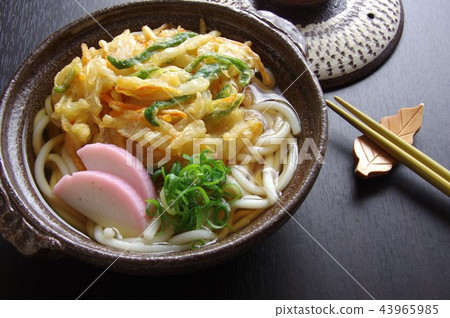 炒烏冬面炒洋蔥炒烏冬面 43965985