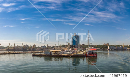 Coast of Odessa panoramic view Coast of Odessa panoramic view 43967459