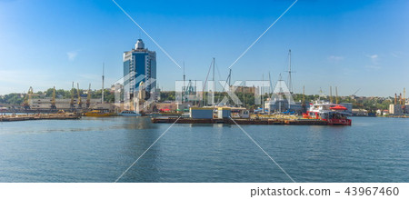 Coast of Odessa panoramic view Coast of Odessa panoramic view 43967460