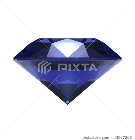 藍寶石首飾，珠寶 43967808