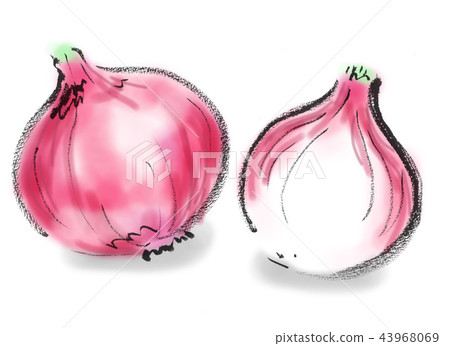 Red onion 43968069