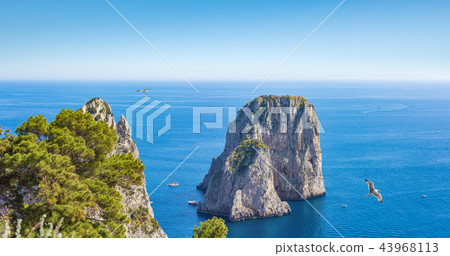 Faraglioni rocks near Capri island, Italy 43968113