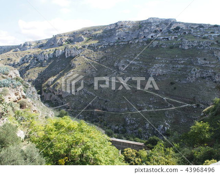 Matera's cave dwelling Matera's cave dwelling 43968496