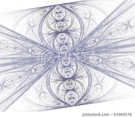 Infinity sign. Abstract high resolution fractal 43969576