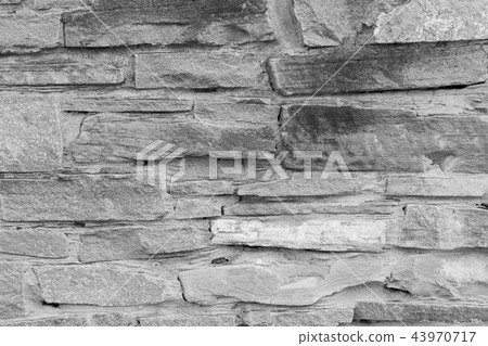 High quality stone wall texture. Grey cobblestone High quality stone wall texture. Grey cobblestone 43970717