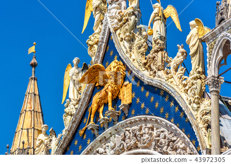 St Mark's Basilica or San Marco, Venice, Italy 43972305