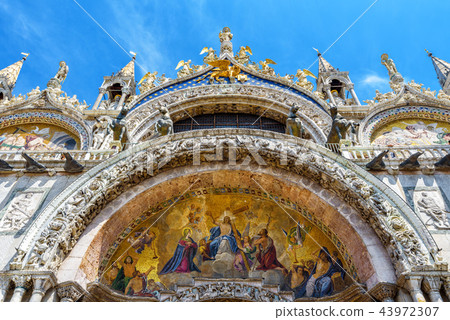 St Mark's Basilica or San Marco, Venice, Italy 43972307