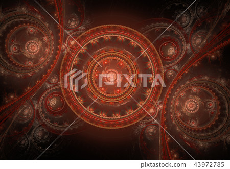 Abstract steampunk design, mechanical design Abstract steampunk design, mechanical design 43972785