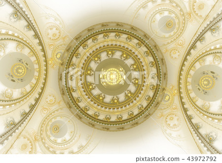 Abstract steampunk design, mechanical design 43972792