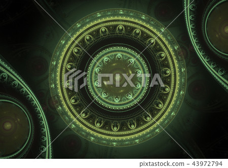 Abstract steampunk design, mechanical design Abstract steampunk design, mechanical design 43972794