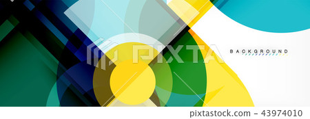Abstract background bright circles geometric design Abstract background bright circles geometric design 43974010