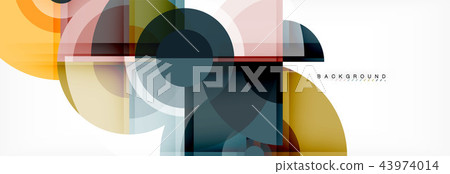 Abstract background bright circles geometric design Abstract background bright circles geometric design 43974014