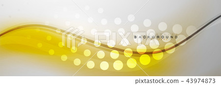 Smooth flowing wave motion concept background Smooth flowing wave motion concept background 43974873