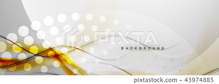 Smooth flowing wave motion concept background Smooth flowing wave motion concept background 43974885
