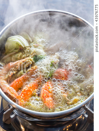 Seafood hot pot Seafood hot pot 43976775
