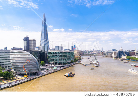 London downtown with River Thames London downtown with River Thames 43976799