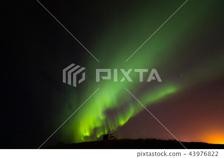 The Northern Light Aurora borealis Iceland The Northern Light Aurora borealis Iceland 43976822