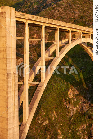 Bixby Creek Bridge on Highway 1, California 43977260