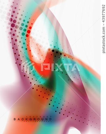 Background abstract - liquid colors wave flow Background abstract - liquid colors wave flow 43977692