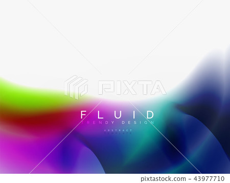 Background abstract - liquid colors wave flow Background abstract - liquid colors wave flow 43977710
