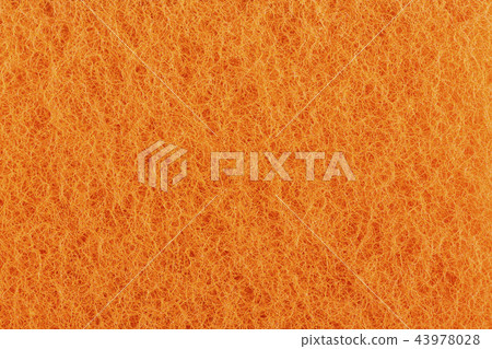 orange washcloth close-up orange washcloth close-up 43978028