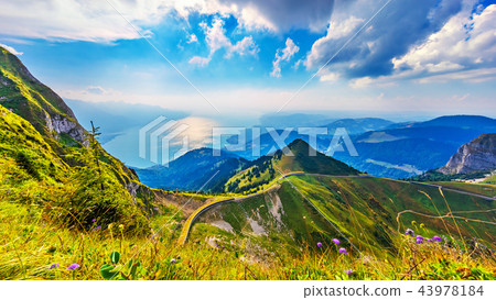 Rochers de Naye peak, Alps Mountains, Switzerland Rochers de Naye peak, Alps Mountains, Switzerland 43978184