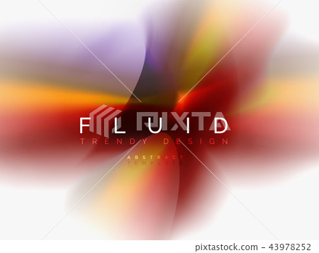 Background abstract fluid colors design 43978252