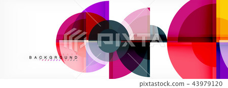 Circle abstract background 43979120