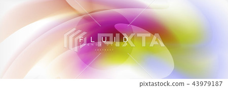 Abstract background holographic liquid colors design 43979187