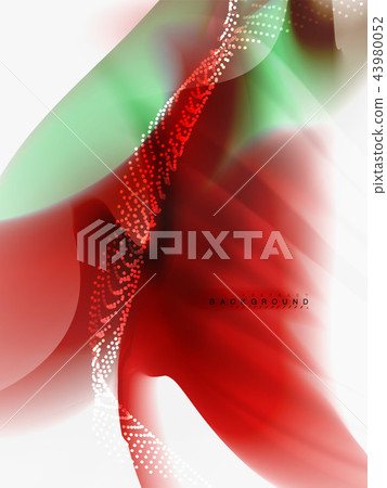 Background abstract - liquid colors wave flow 43980052