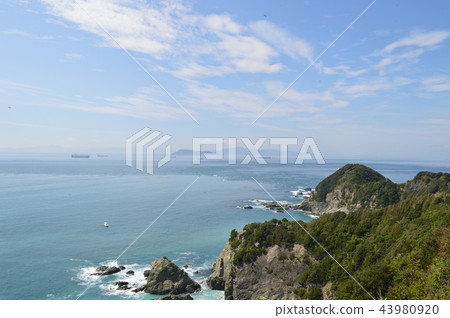 從Cape Sada燈塔停車場的風景2 從Cape Sada燈塔停車場的風景2 43980920
