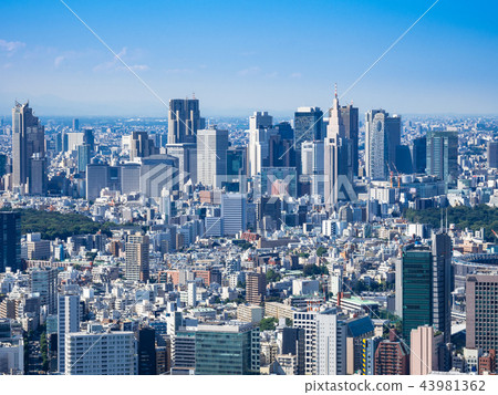 Tokyo Shinjuku Fukutoshin area 43981362