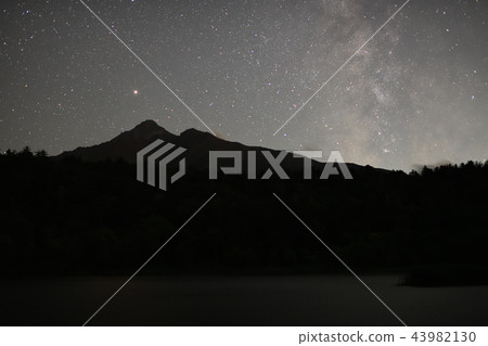 Milky Way on Rishiri Island 43982130