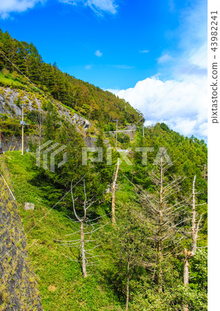 Half moon mountain parking lot observation platform [Nikko-shi, Tochigi] 43982241