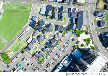 Residential area · Aerial shooting 43984397