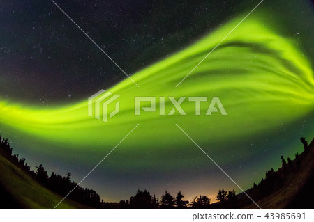 Aurora Aurora in the fall of 2018 Aurora Alaska 2018 autumn 43985691